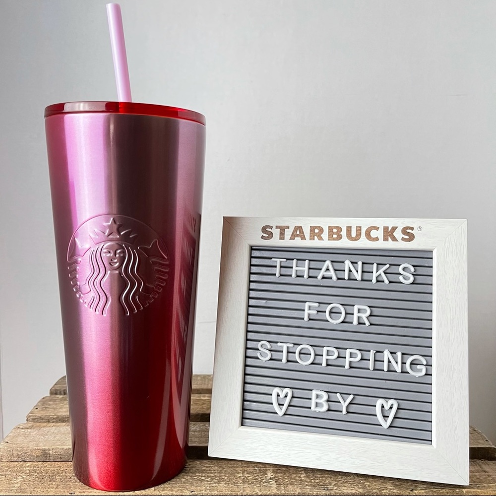 STARBUCKS Venti Stainless Steel Gradient Cold Tumbler